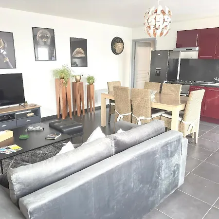 度假居 Maison Cosy A + Parking Andres (Pas-de-Calais)